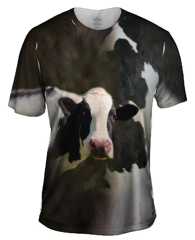 Holiday T-Shirt-Cow Half Skin