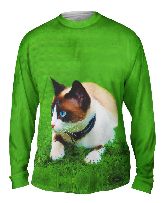 Warm Winter Long Sleeve-Ready To Pounce House Cat