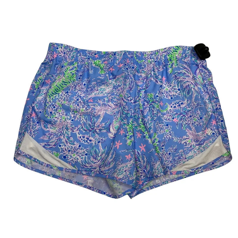 Lounge Shorts-Shorts Designer By Lilly Pulitzer In Blue, Size: S