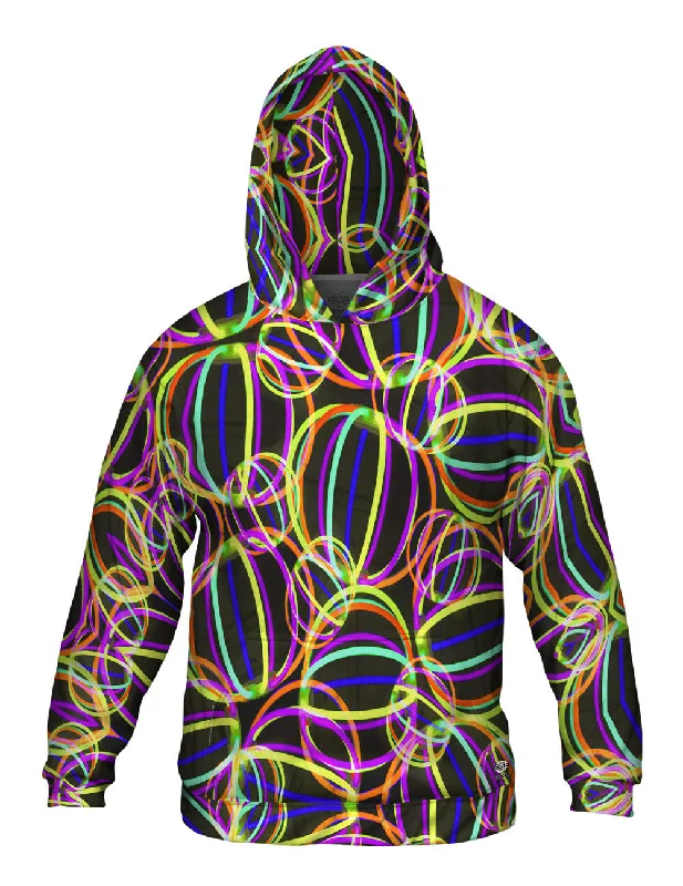 Trendy Hoodie-Glowsticks Globe Scatter