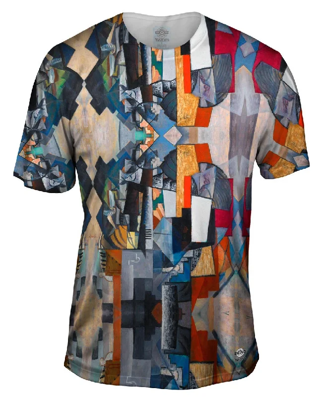 Street Style T-Shirt-Kazimir Malevich - "Bureau and Room" (1913)