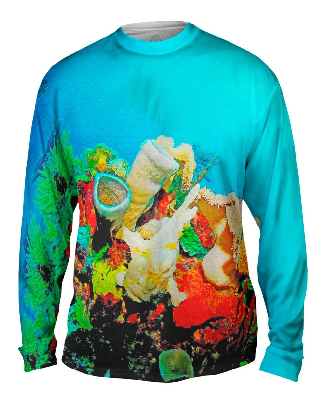 Modern Long Sleeve-Neon Coral Underwater