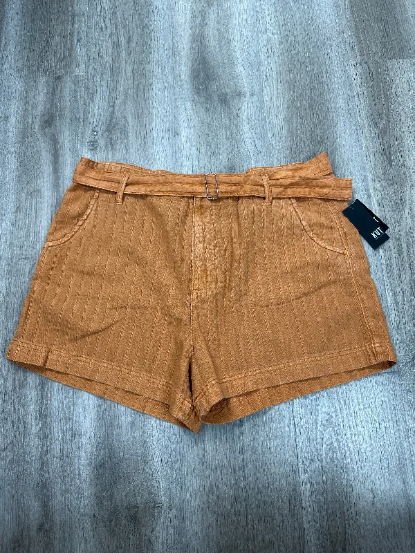 Casual Summer Shorts-Shorts By Kut In Orange, Size: Xl