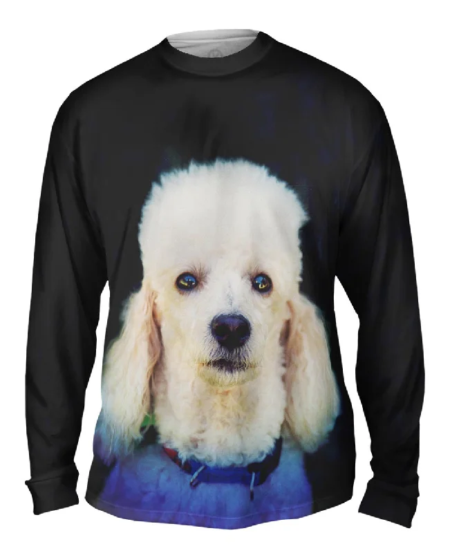 Casual Long Sleeve Shirt-Poodle Invasion