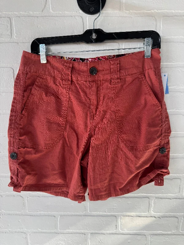 Zip Off Shorts-Shorts By One 5 One In Orange, Size: 4