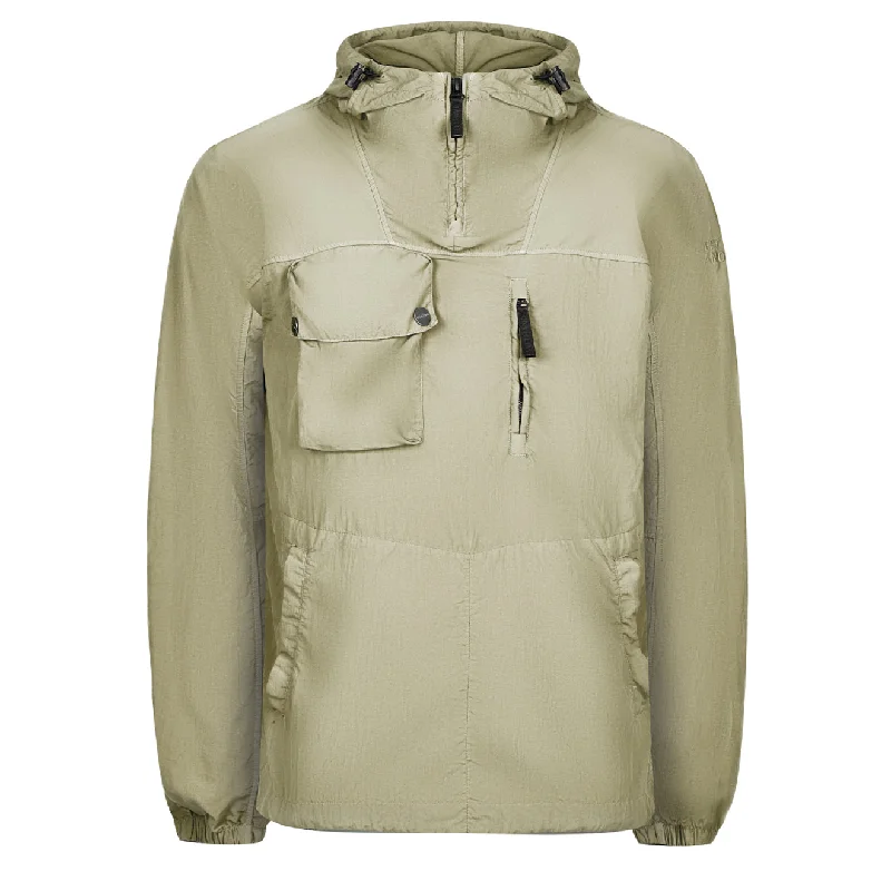 Parka Jacket-Left Hand Adda Smock Stone