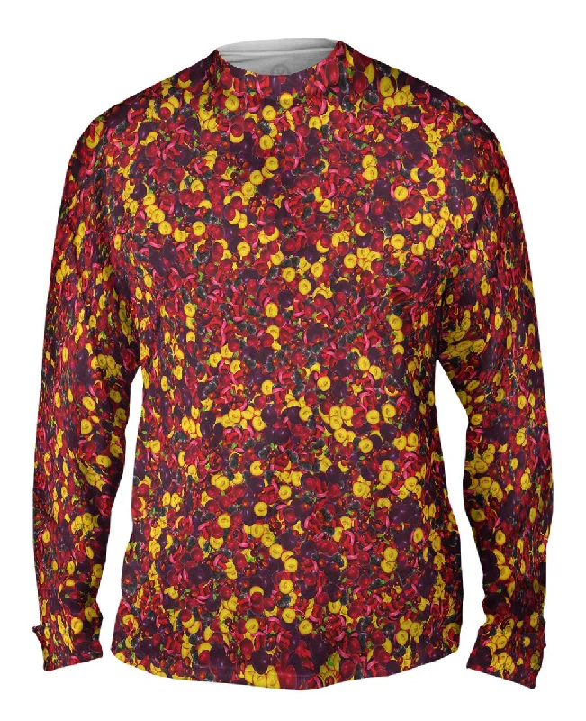 Long Sleeve with Print-Plum Afternoon