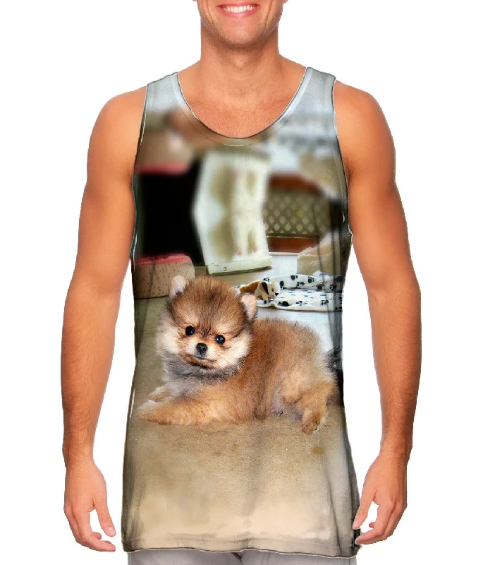 Lightweight Vest-Furry Toy Pomeranian