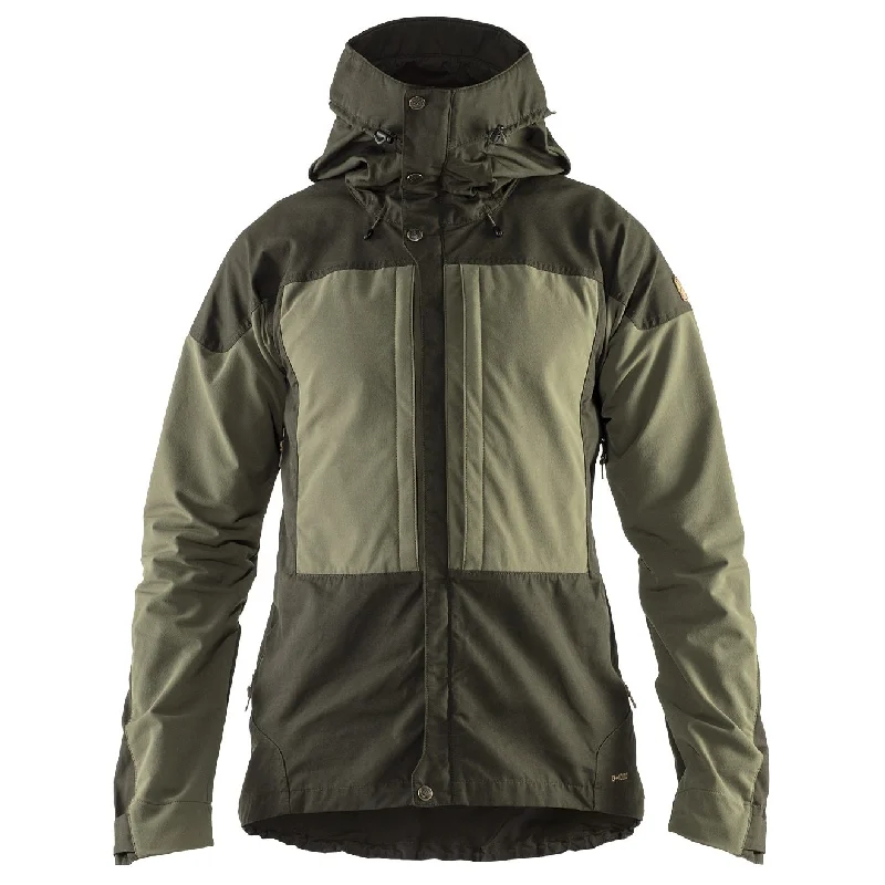 Windbreaker Jacket-Fjallraven Keb Jacket 19 Deep Forest / Laurel Green