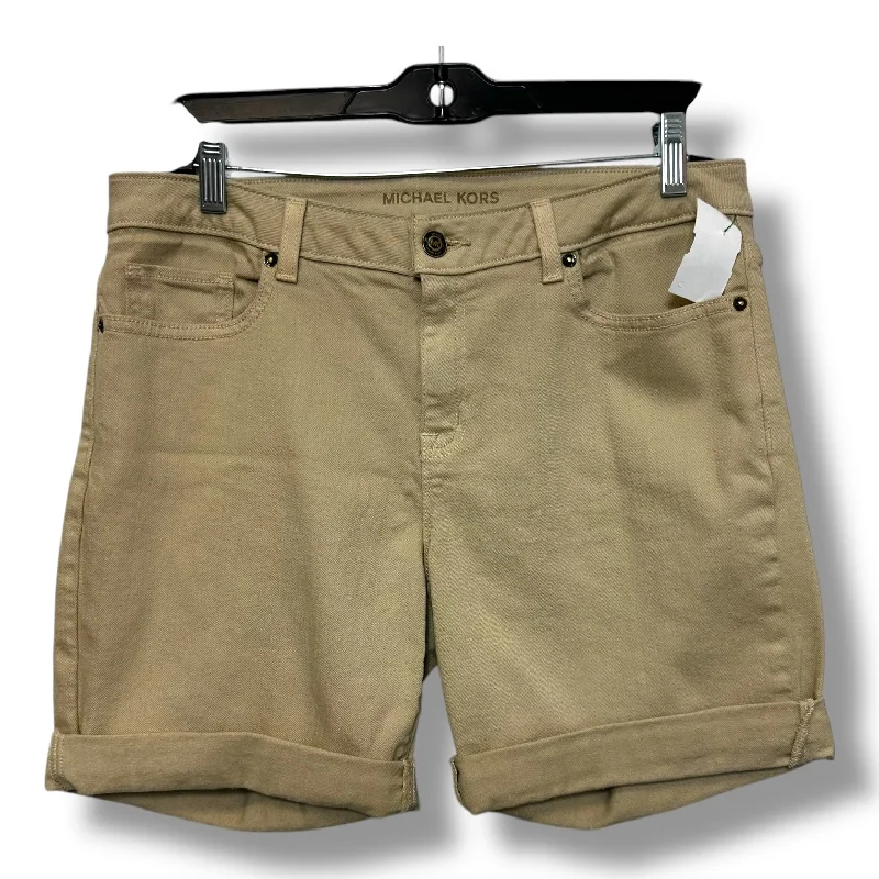 Eco-Friendly Shorts-Shorts By Michael By Michael Kors In Tan, Size: 6