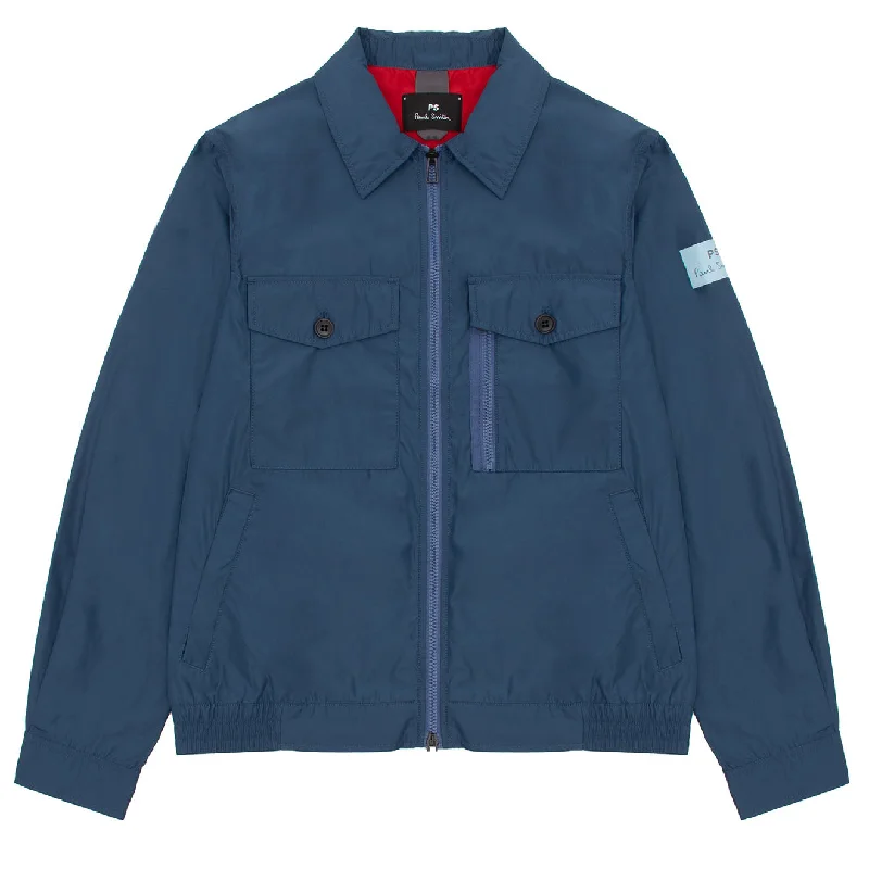 Cold Weather Jacket-Paul Smith Smart Blouson Indigo