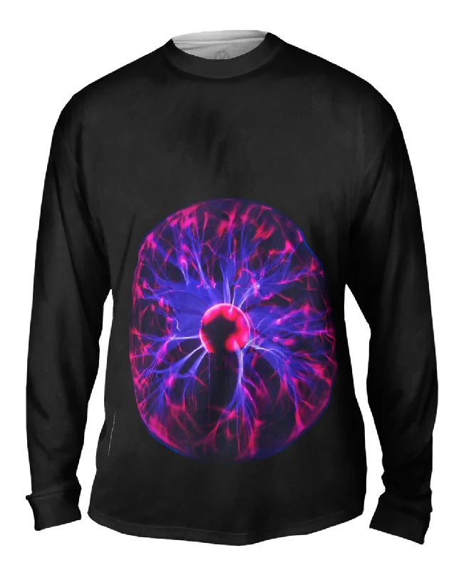 Relaxed Fitted Long Sleeve-Plasma Lamp Purple