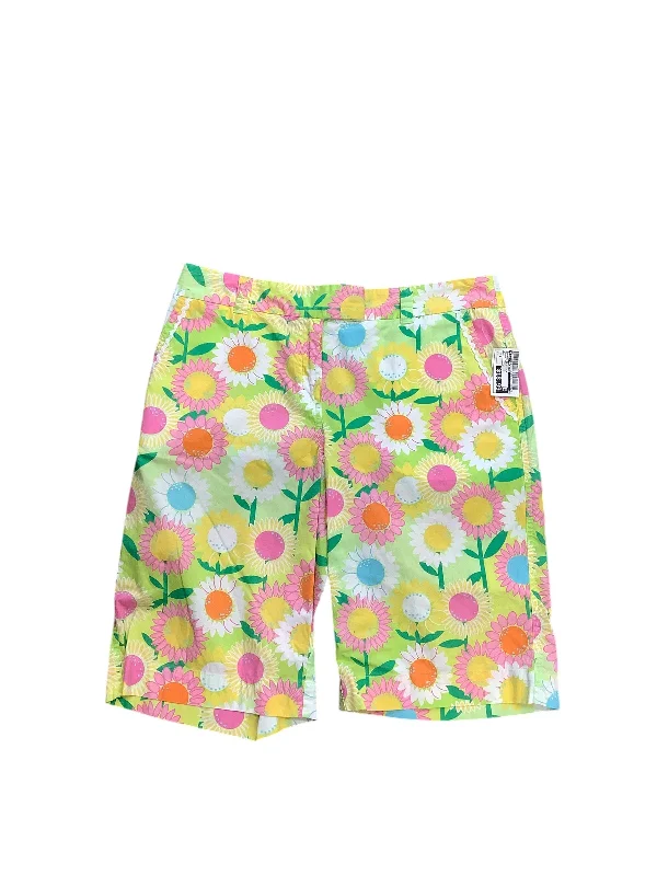 Plaid Shorts-Shorts Designer By Lilly Pulitzer In Floral Print, Size: 6