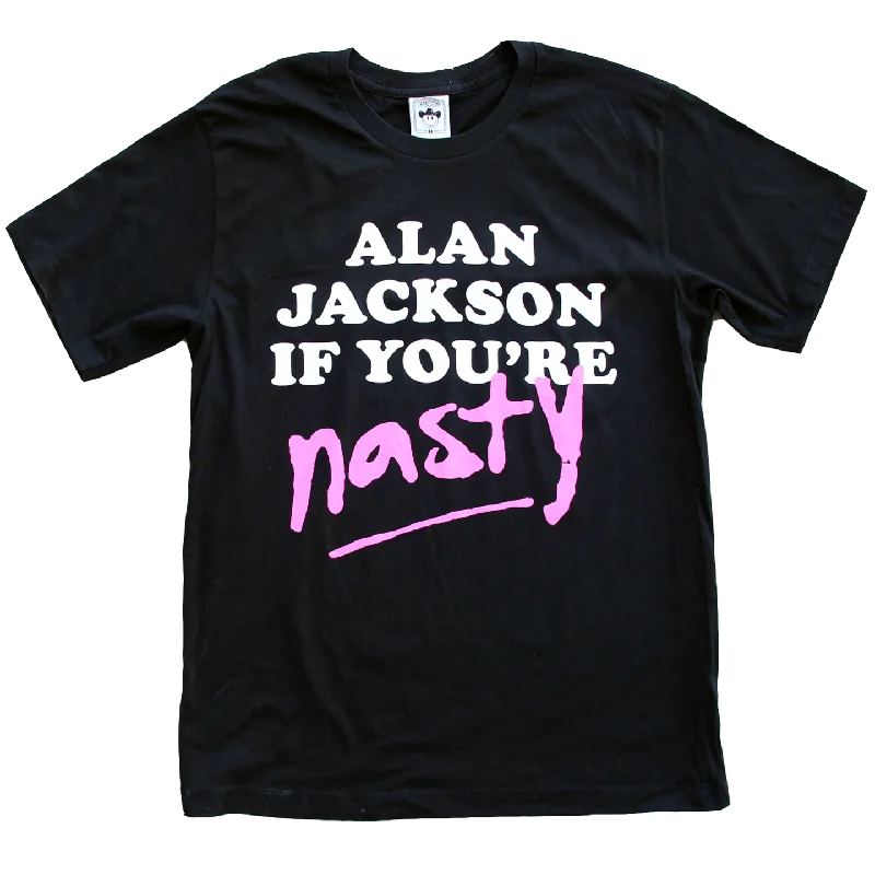 Multicolor T-Shirt-Mister Jackson If Ur Nasty Black Unisex Tee