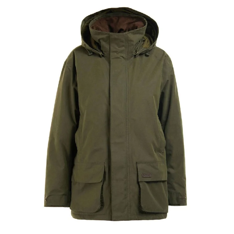 Relaxed Fit Jacket-Barbour Womens Beaconsfield Jacket Olive