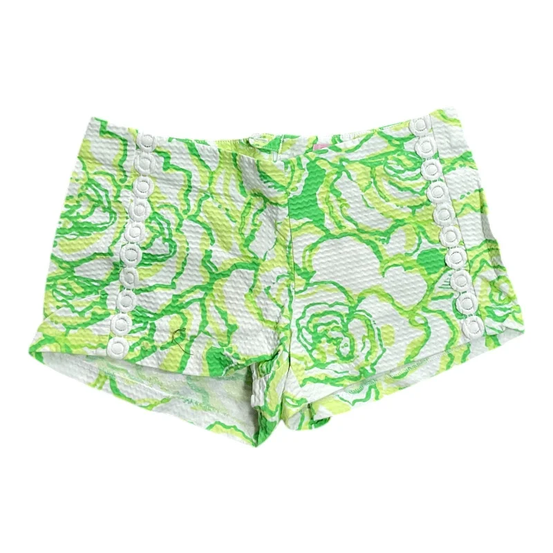 Multi-Pocket Shorts-Shorts Designer By Lilly Pulitzer In Green, Size: 8