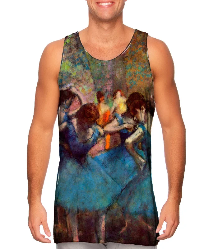 Workout Tank Top-Edgar Degas - "Dancers in Blue" (1895)