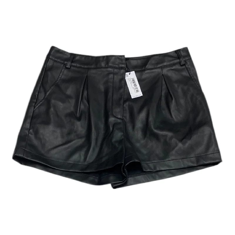 Hiking Shorts-Shorts By Nasty Gal In Black, Size: 10