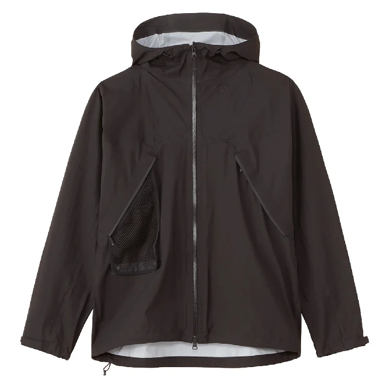 Soft Fleece Jacket-Goldwin Pertex Shieldair Mountaineering Jacket Black