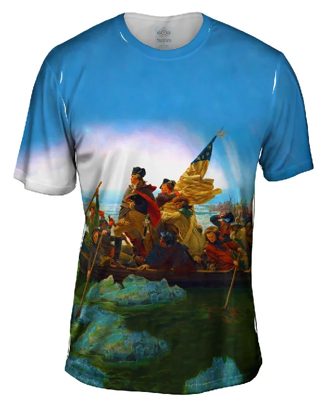 Stylish T-Shirt-Emanuel Leutze - "Washington Crossing The Delaware" (1851)