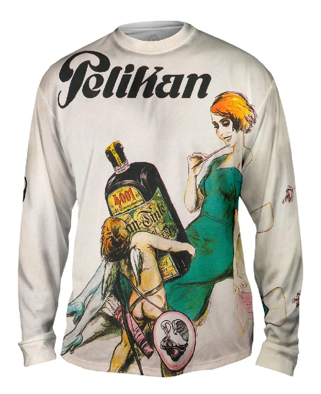 Smart Long Sleeve Shirt-Theo Matejko - "Pelikan" (1921)