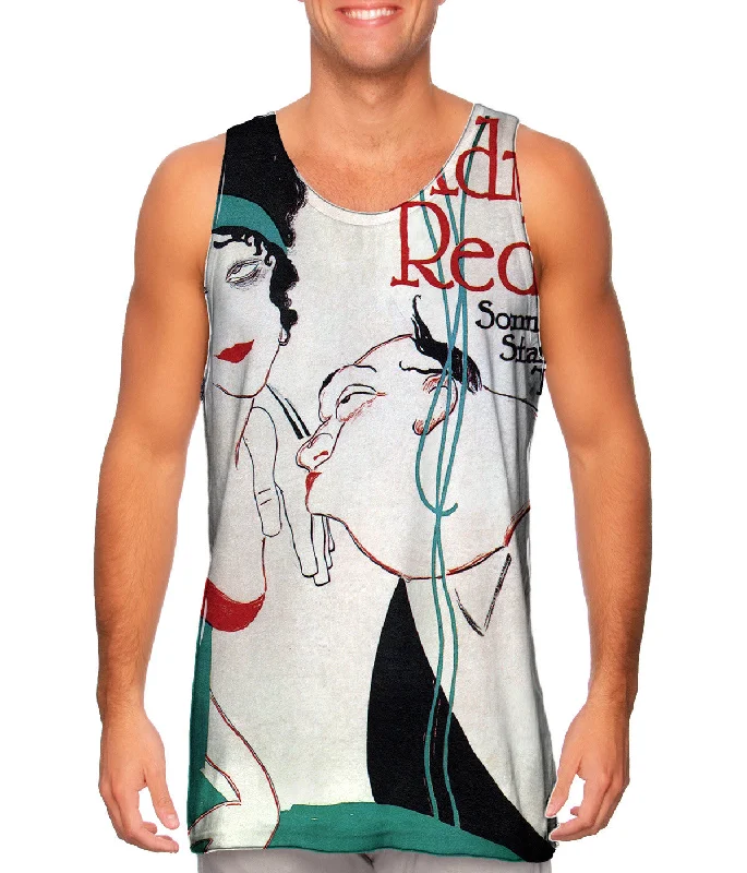 Printed Tank Top-Ernest Deutsch - "Admirals Redoute" (1912)