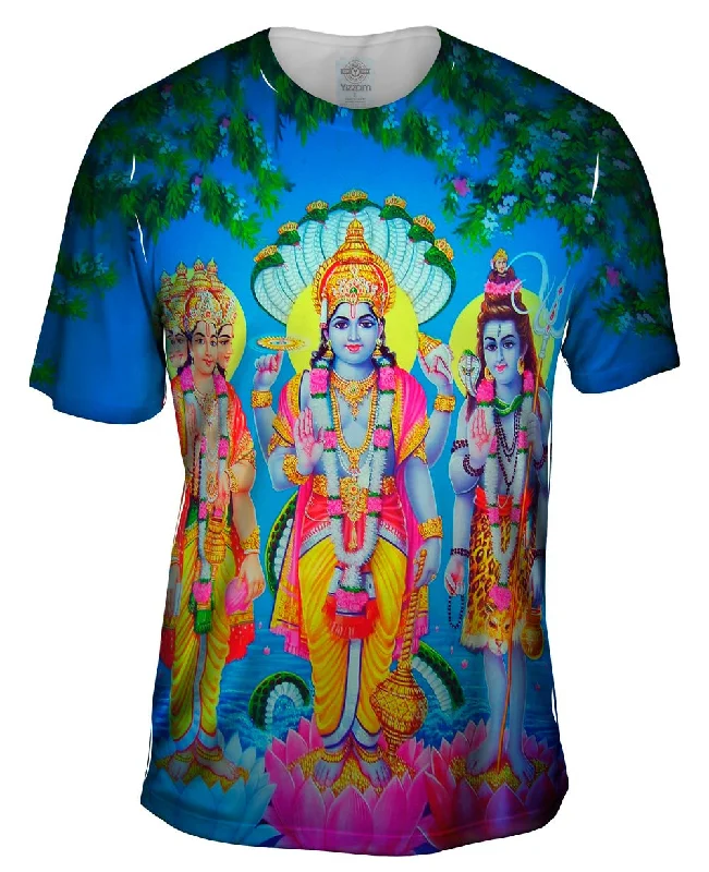 Casual Graphic T-Shirt-India - "Hindu Gods and Goddesses"