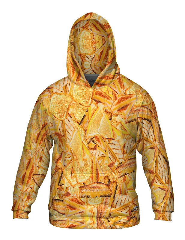 High Neck Hoodie-Hot Grilled Cheese