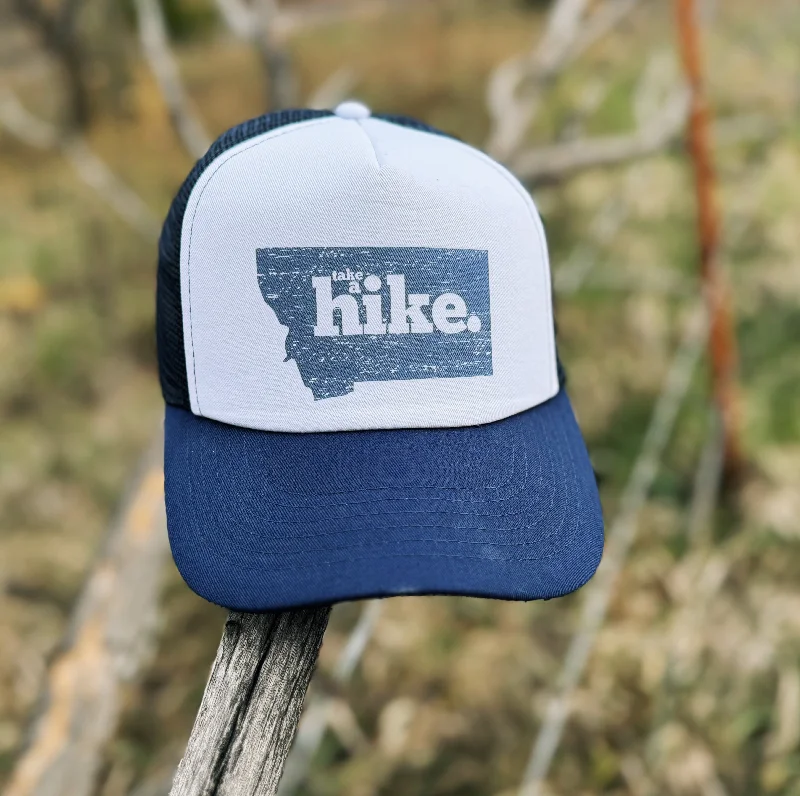 Sun Hat-Take a Hike foam trucker hat