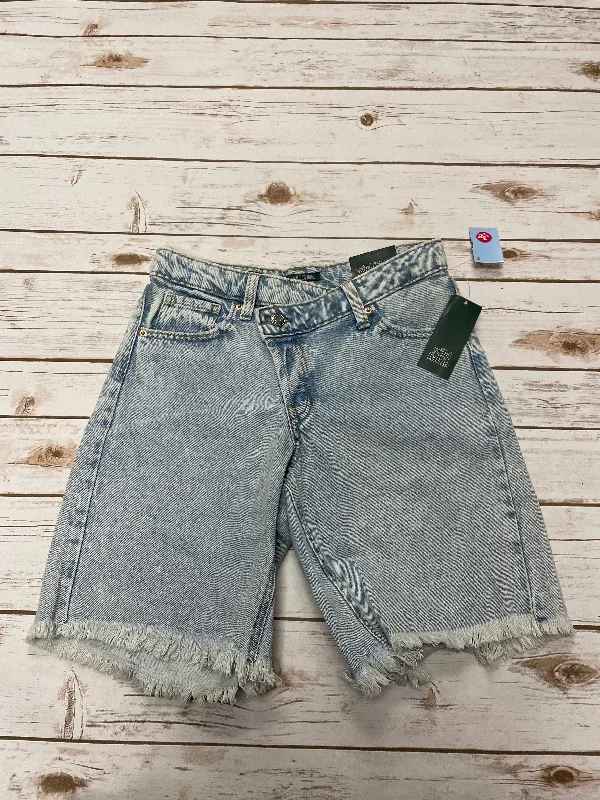 Outdoor Adventure Shorts-Shorts By Wild Fable In Blue Denim, Size: 0p