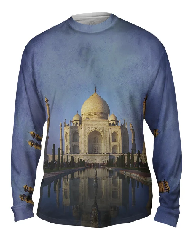 Sporty Zip Long Sleeve-Taj Mahal