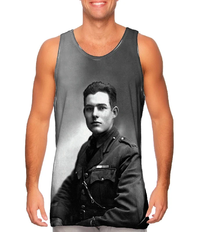 Relaxed Tank Top-Ernest Hemingway - "American Author" (1918)