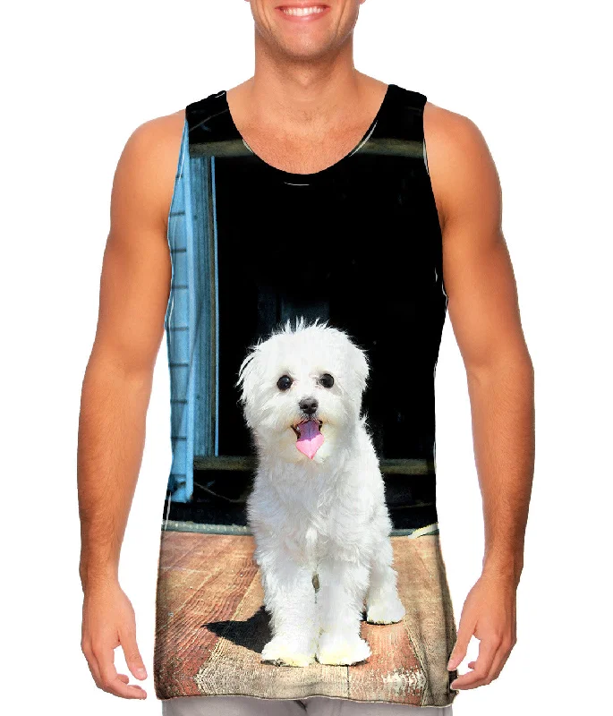 Summer Tank Top-Glistening Maltese