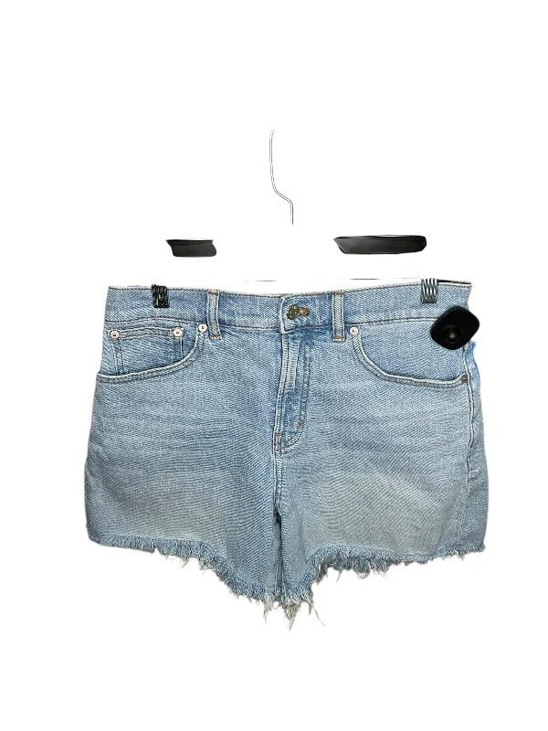 Casual Fit Shorts-Shorts By Madewell In Blue, Size: 6