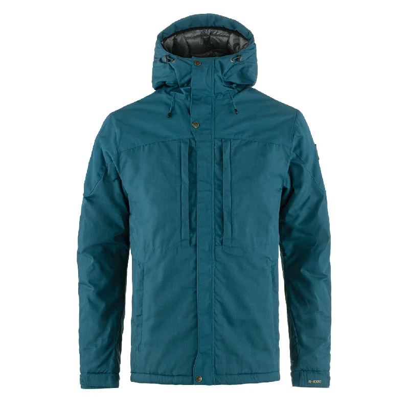 Thermal Jacket-Fjallraven Skogso Padded Jacket Deep Sea