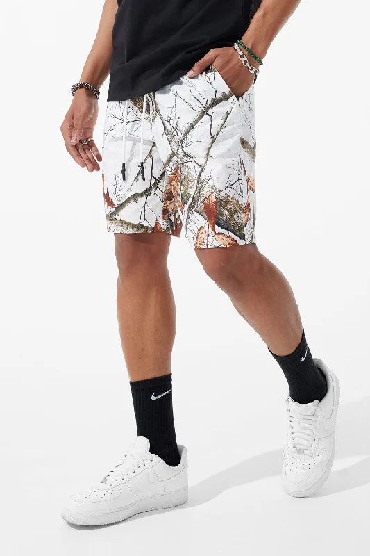 Running Performance Shorts-Retro - Into The Wild Shorts (Snow Camo)