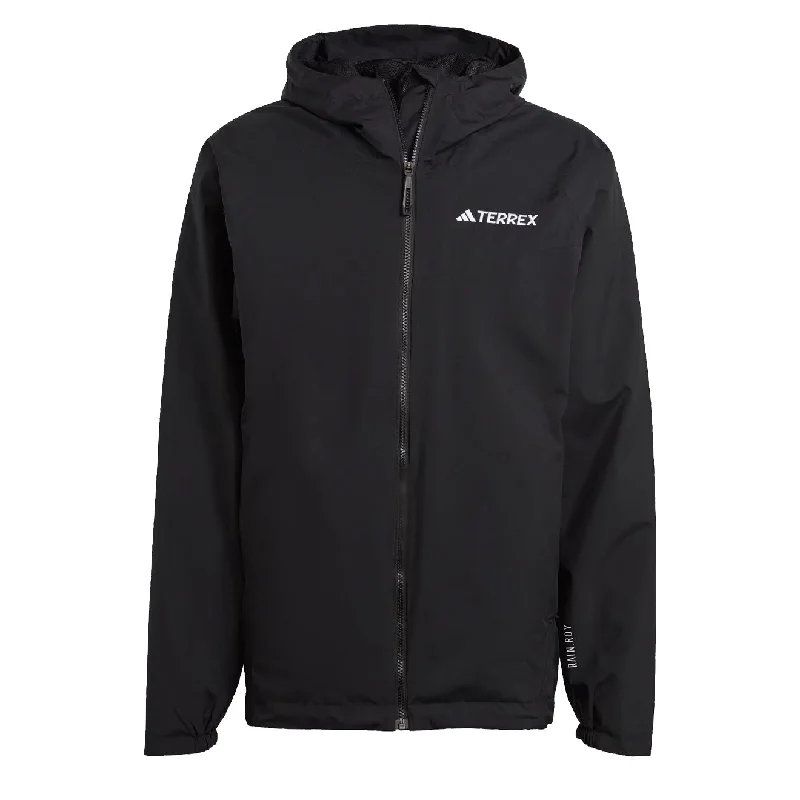 Zip-Up Jacket-Adidas Terrex Multi 2L Rain.Rdy Jacket Black