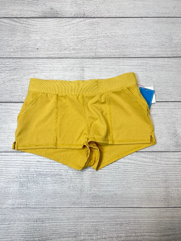 Cotton Shorts-Shorts By Free People In Yellow, Size: Xs