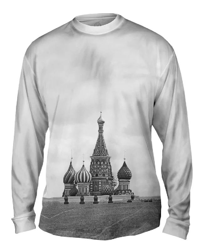 Trendy Button-Up Long Sleeve-St Basils Cathedral