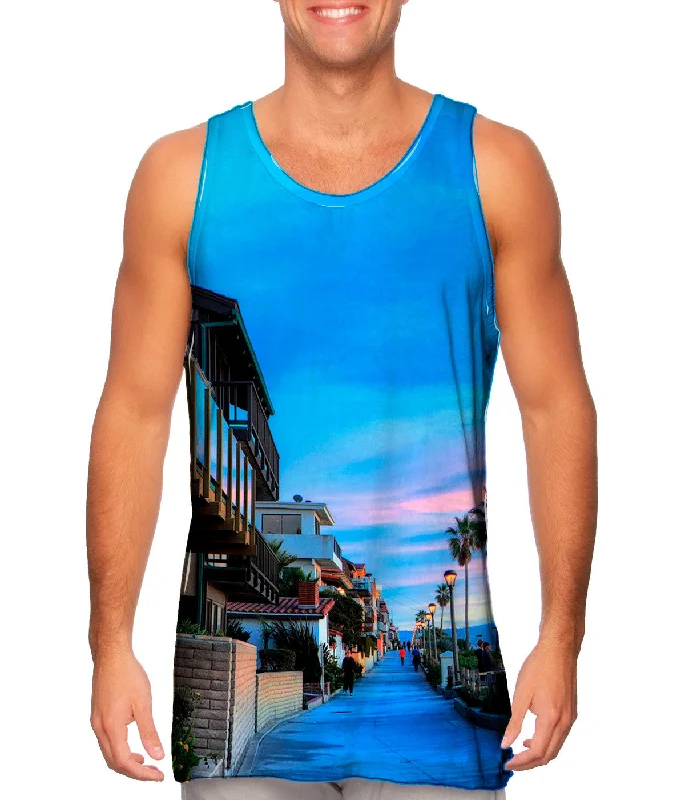 Slim Fit Tank Top-El Porto Coast