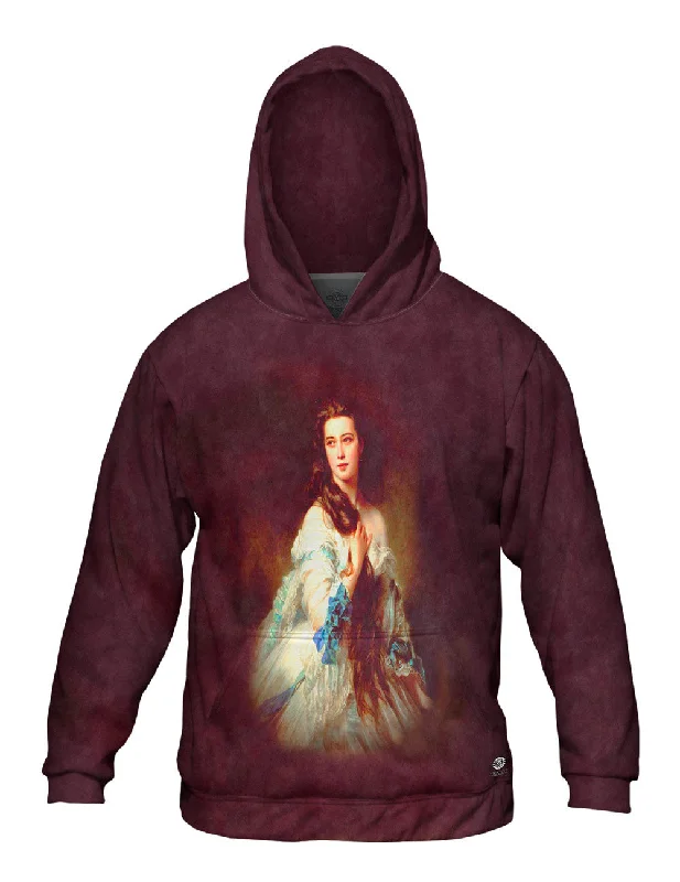 Casual Athletic Hoodie-Franz Xaver Winterhalter - "Varvara Rimskaya-Korsakova"