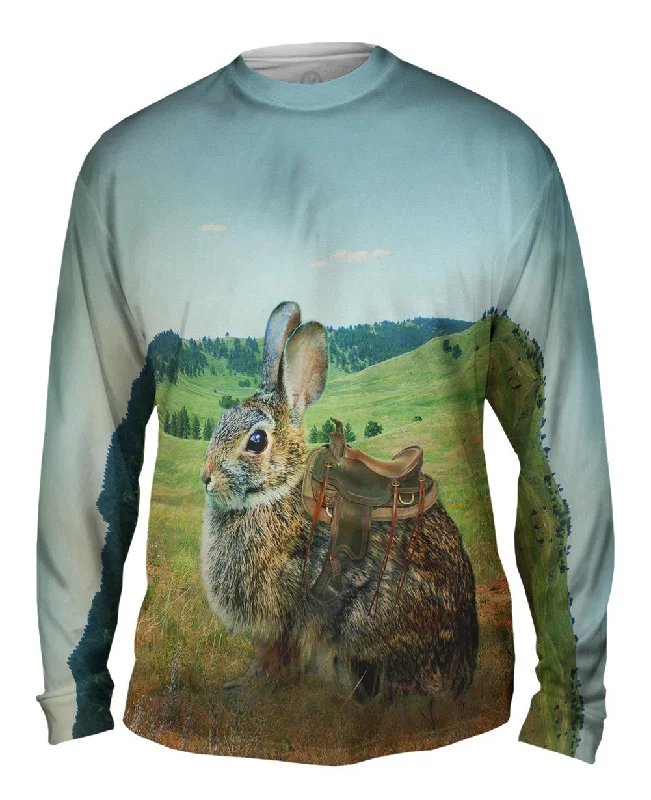 Cozy Cotton Long Sleeve-Ranch Bunny