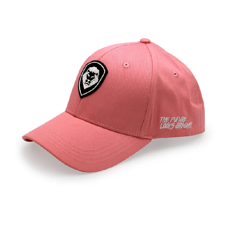 Casual Sport Hat-Women's VT Shield Logo Future Looks Bright Light Pink Snapback Hat