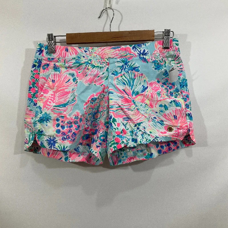 Relaxed Fit Shorts-Shorts By Lilly Pulitzer In Multi-colored, Size: Xs