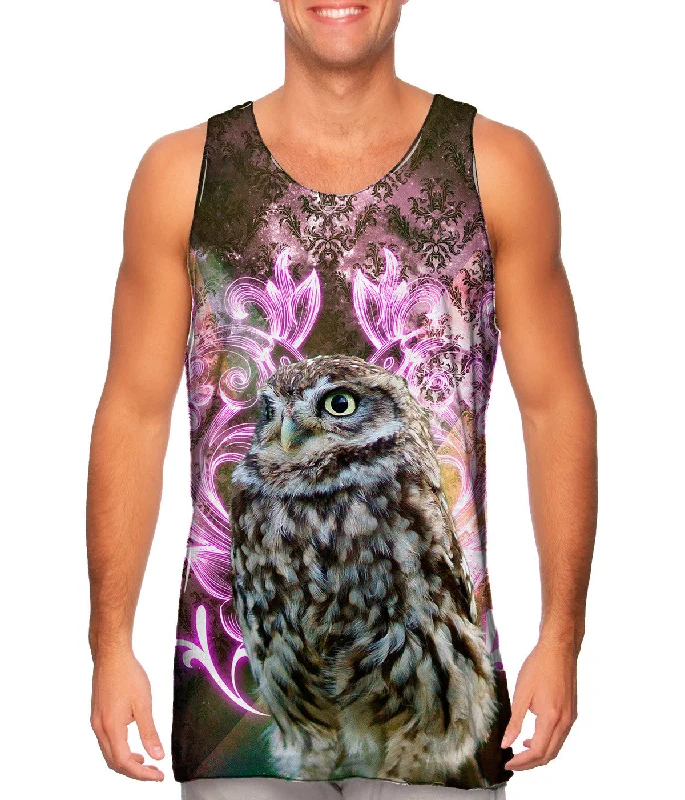 Everyday Tank Top-Flourish Owl