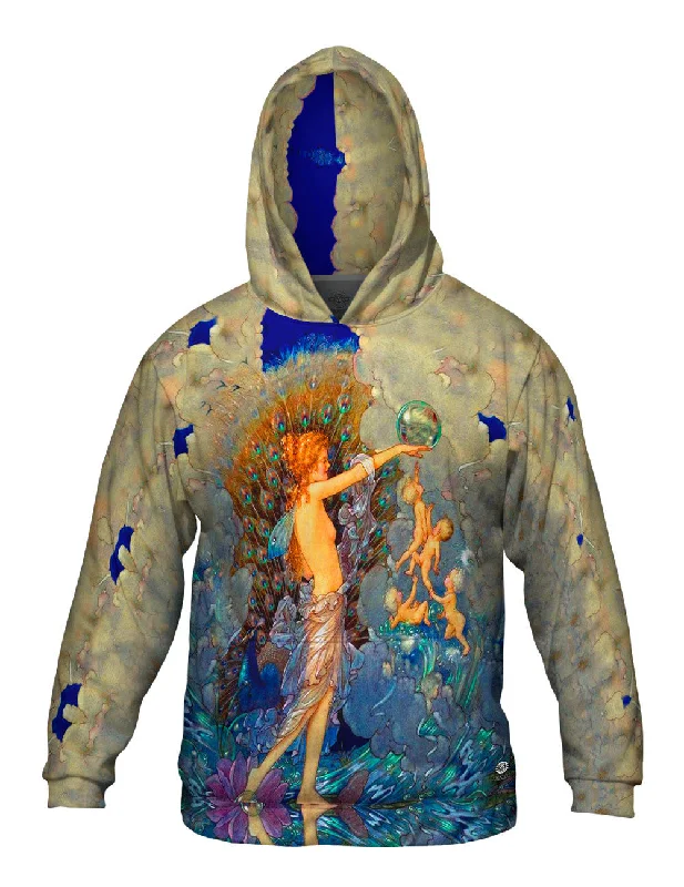 Hoodie for Women-Harold Gaze - "Ocean Fairy" (1919)