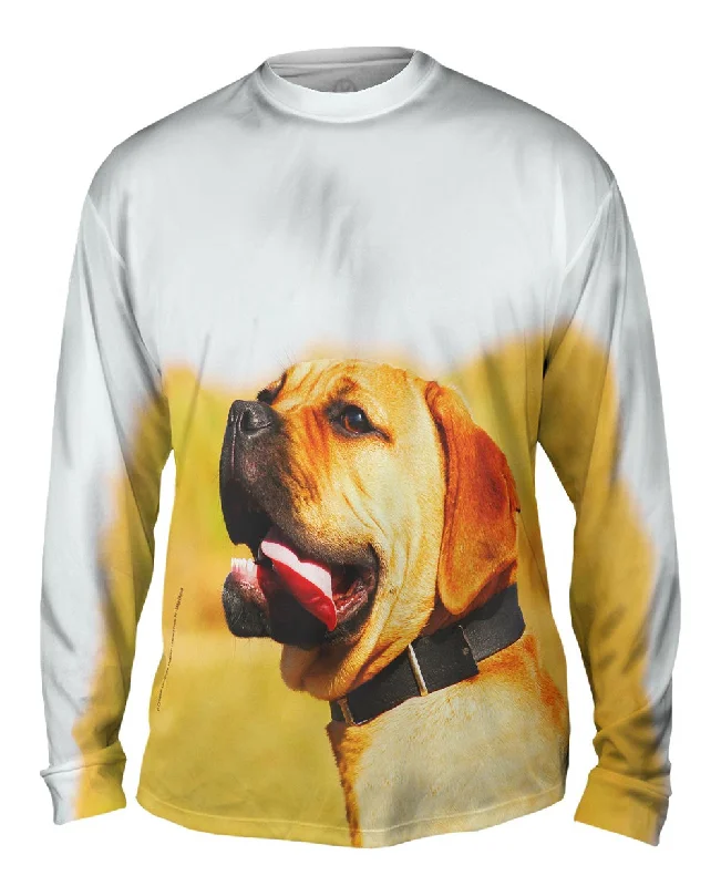 Long Sleeve with Print-Tender Mastiff