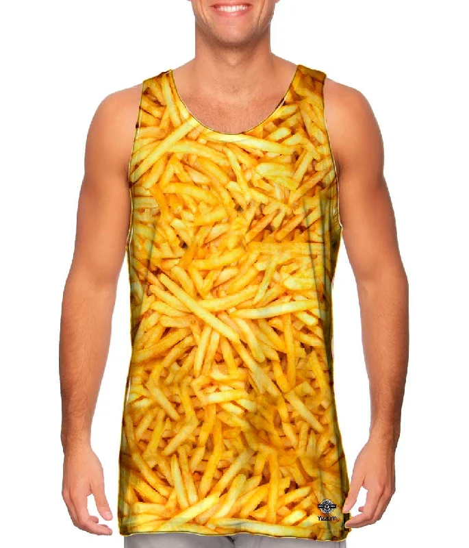 Summer Sleeveless Shirt-French Fry Frenzy