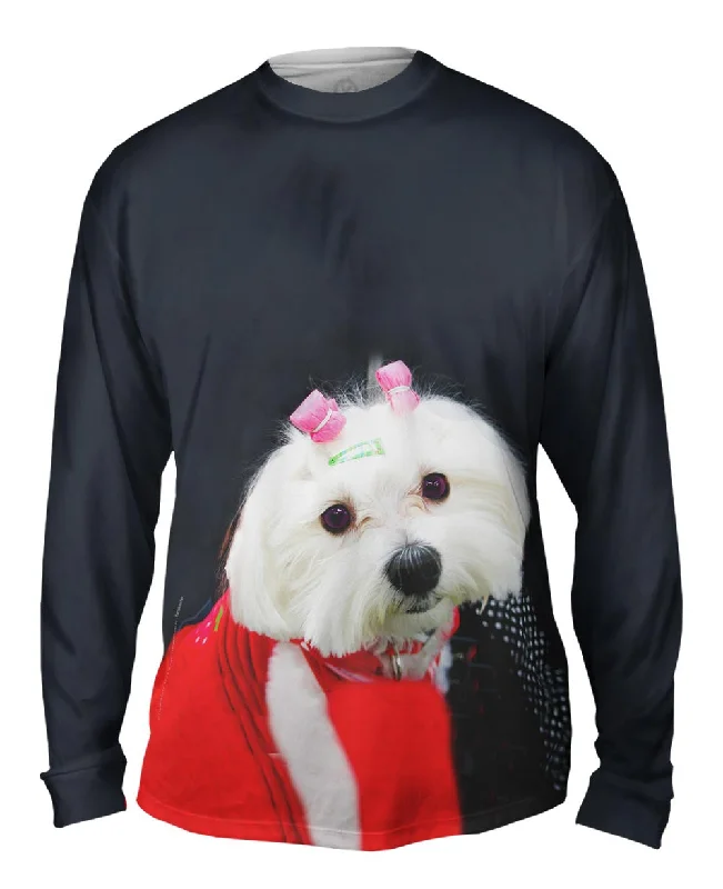 Fashionable Long Sleeve-Stylish Maltese