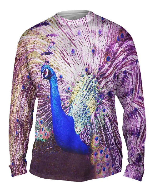 Wool Long Sleeve-Peacock In Bloom